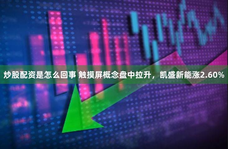 炒股配资是怎么回事 触摸屏概念盘中拉升，凯盛新能涨2.60%