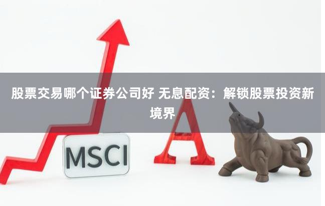 股票交易哪个证券公司好 无息配资：解锁股票投资新境界